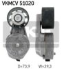 MERCE 9042001170 Tensioner Pulley, v-ribbed belt